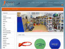 Tablet Screenshot of enkosport.com
